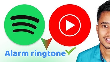 Set Alarm Ringtone using YouTube music or Spotify App