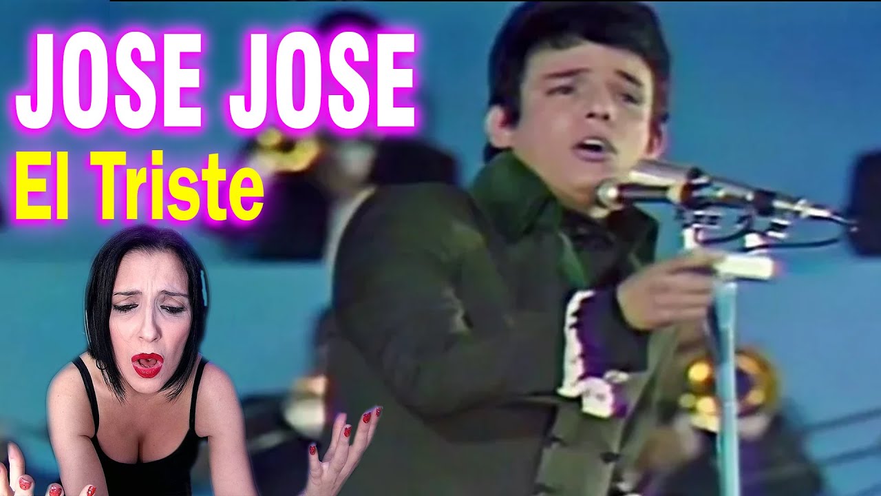 JOSE JOSE - El Triste | ¿Qué nos transmite? | CANTANTE ARGENTINA - REACCION & ANALISIS |