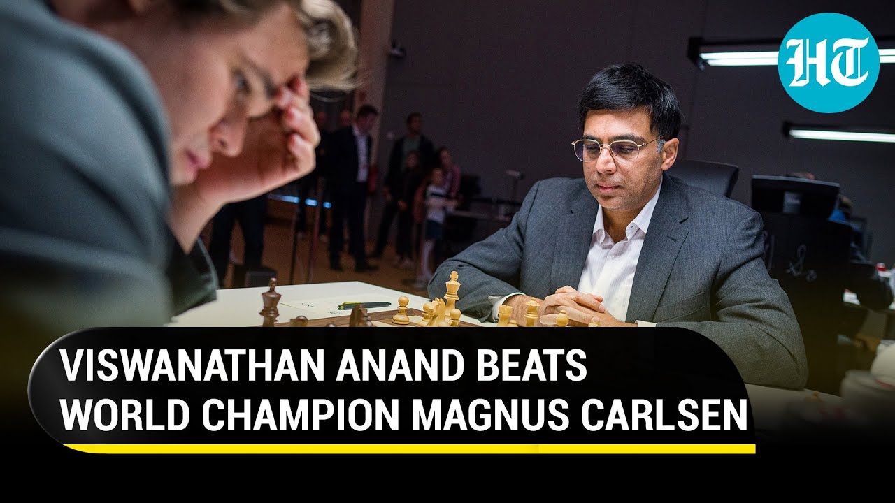 Indian World Rapid Chess Champion Viswanathan Anand, right, plays against  children at the launch of a school chess tournament organized by the NIIT  Mind Champion's Academy in Bangalore, India, Monday, Sept. 20