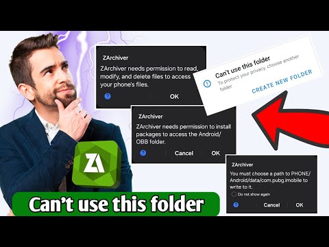 100% fix Zarchiver'can't