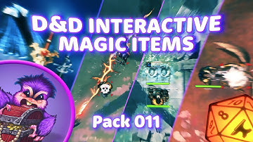 D&D Interactive Magic Items | Pack 011 | Foundry VTT