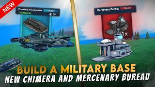 NEW PLANETARY HEADQUARTERS AND MERCENARY BUREAU IN BUILD A MILITARY BASE screenshot 4