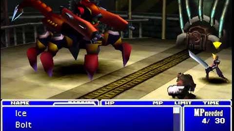 Final Fantasy VII - LLNIIANAMMO Challenge - Part 1: Guard Scorpion