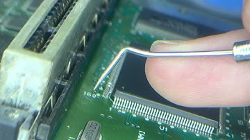 Repair/salvage RGB mod attempt SNES2 SNESjr SNES mini 1chip Super Nintendo Entertainment System