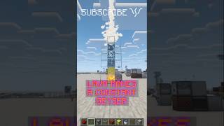 Use LAVA to create a PERMANENT SULFUR GEYSER! | Redstone with PsiVolt #minecraft #redstone