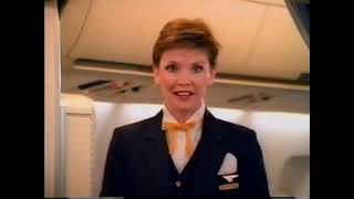 Pan Am Inflight Safety Video: Airbus A310 (1986)