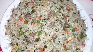 Tasty mutton fried rice  Very quick & simple. screenshot 3