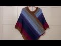 How to make a poncho from two separate rectangles
