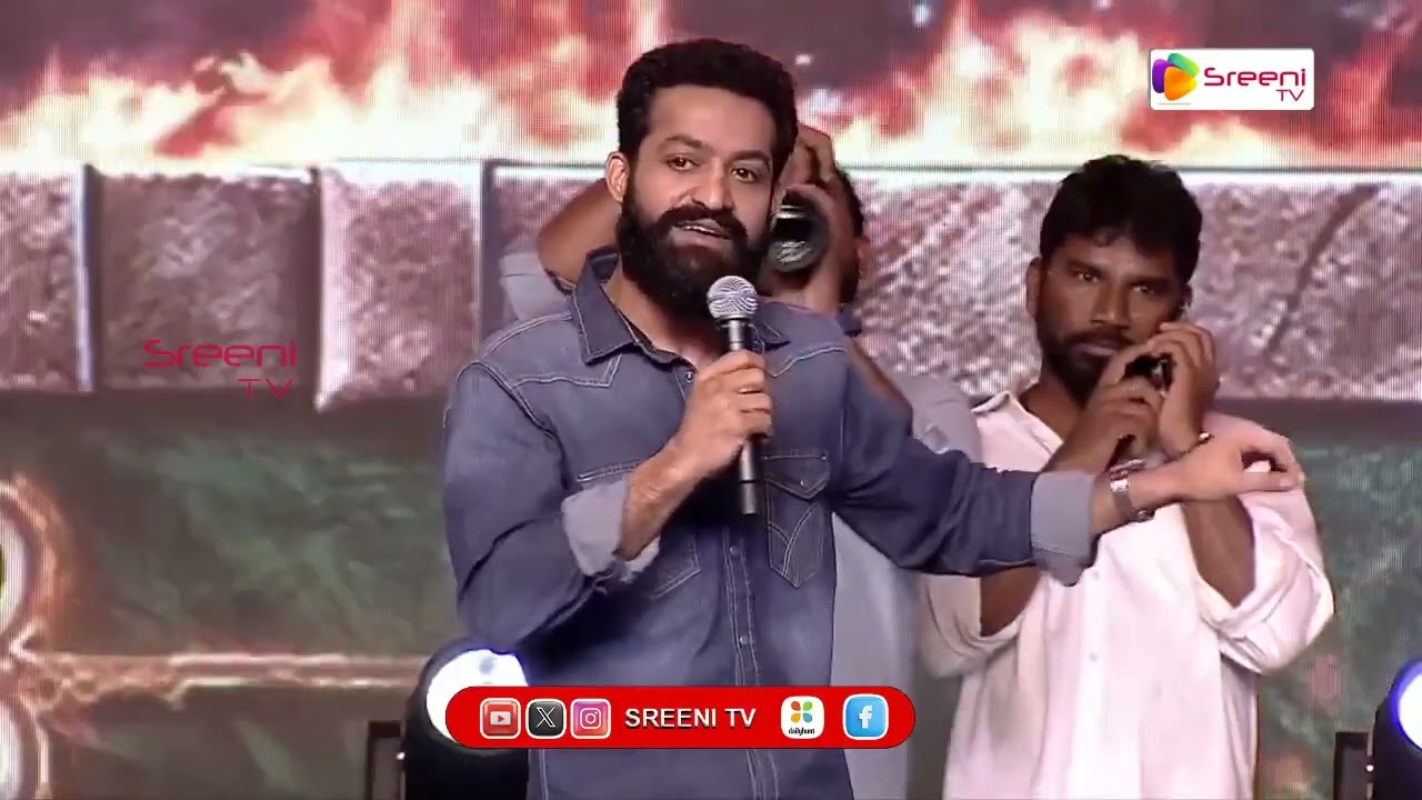 Man of Masses NTR Speech at Kantara Chapter 1 Pre Release Event | Rishab Shetty , Rukmini
