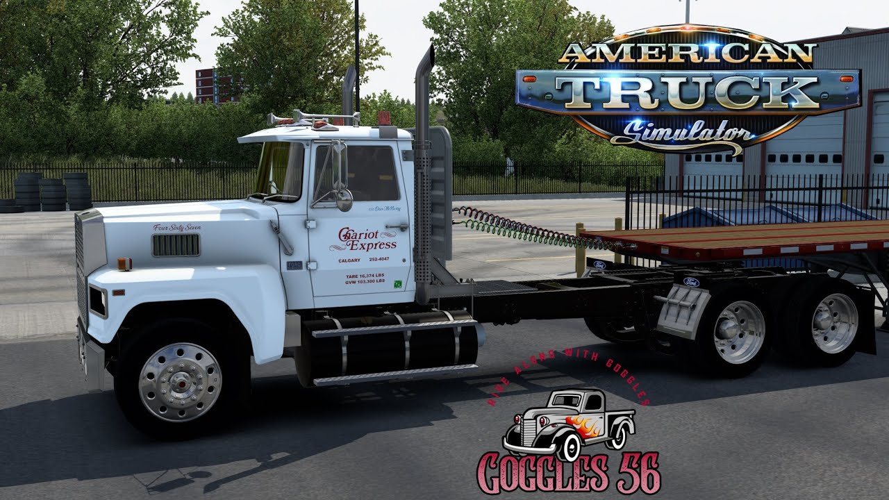 ATS A Tribute to my Old Real Life Truck Havre to Butte Montana