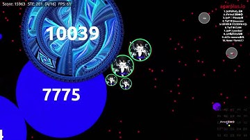AGAR.IO // Masa & Fatal duo #1 - real time splitrunning & server takeover