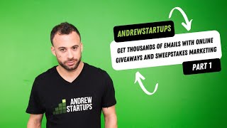 How To Get 1000s of Emails With Online Giveaways and Sweepstakes Marketing Part 1