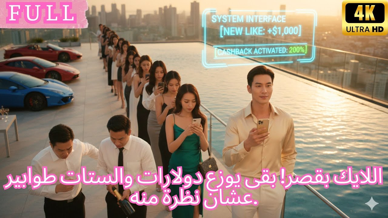 شاب فقير يصبح مليارديراً بفضل لايكات الفيسبوك ويجعل أجمل الفتيات يتنافسن على قلبه