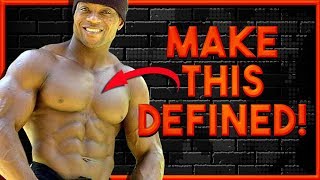 MAXIMUM CHEST DEFINITION The Pro Shows you How High Pulley Cable Fly Variation