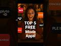 Top 5 Best Free Movie Apps FreeMovieApps BestApps2025 MovieApps 