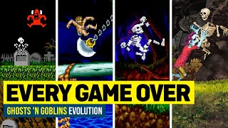 The Evolution of Game Over in Ghosts 'n Goblins Games