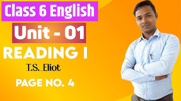 Class 6 English | Unit 1 | Reading I | All Exercises | Mukesh Raut