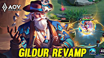 AOV : GILDUR REVAMP NEW PATCH - ARENA OF VALOR LIENQUAN MOBILE