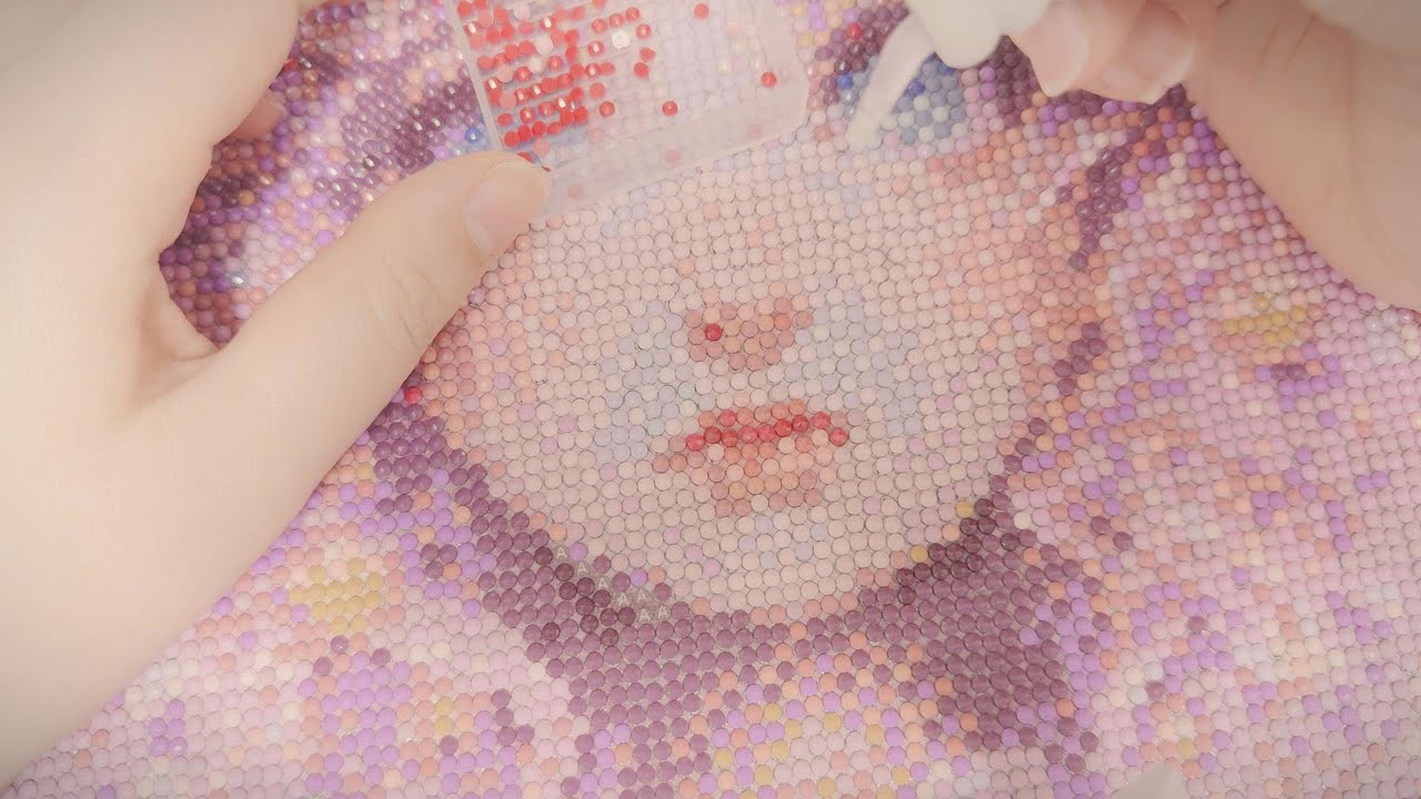 ☁️ Unwind with Diamond Painting ASMR Therapy