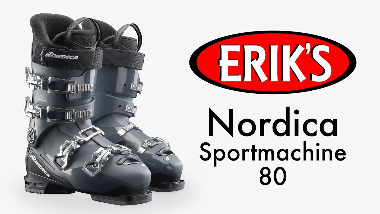 スキー 24-24.5 Nordica Sport Machine W 80 2024 Nordica Sportmachine 80 - YouTube