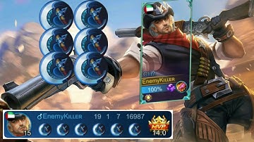CLINT ALL CRITICAL BUILD (Berserker’s Fury) - MLBB