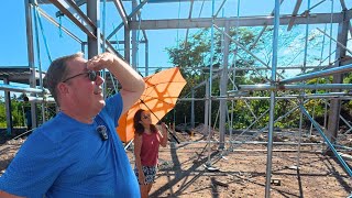 видео: Строительство дома со стальным каркасом на Филиппинах картинка: Строительство дома со стальным каркасом на Филиппинах