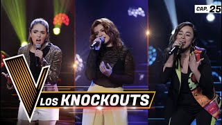 Los Knockouts: Mercedes de Angoitia, Joanna Valencia, Frida Piña | Programa 25 | La Voz México