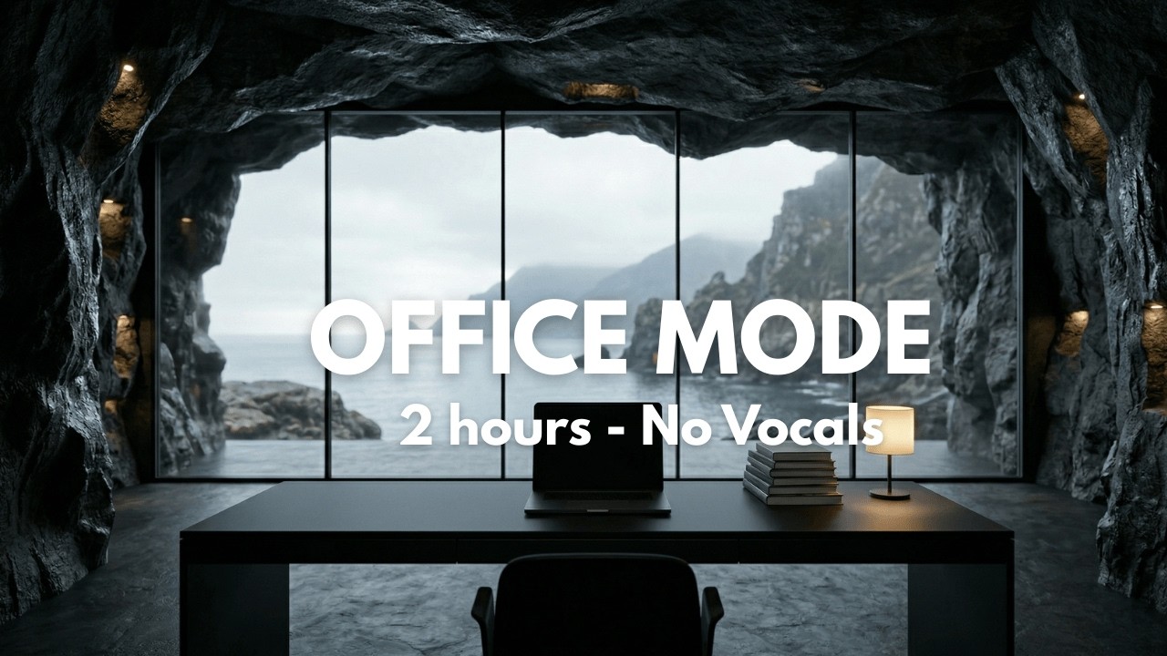 OFFICE FLOW — 2 HOURS (NO VOCALS) | Deep Work Music for Coding