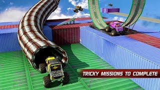 Monster Truck Stunt Impossible Tracks (By Evolution Game) Android Gameplay HD screenshot 1