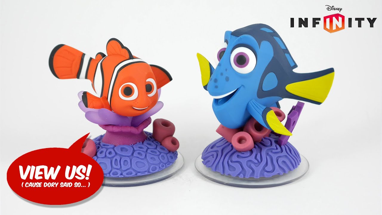 Disney Infinity Finding Dory Toy Figures unboxed plus first 5 minutes of gameplay