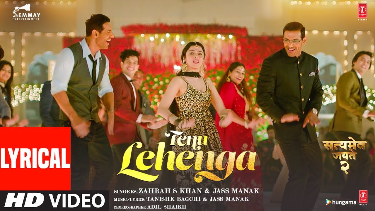 Tenu lehenga (Lyrical)