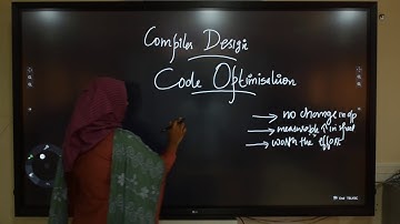 CS304 Compiler Design Code Optimization for S6CSE S6IT Students