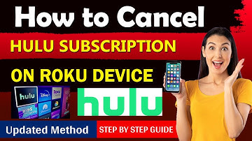 How to Cancel Hulu on Roku in just 1 Minute ! | cancel hulu subscription on roku