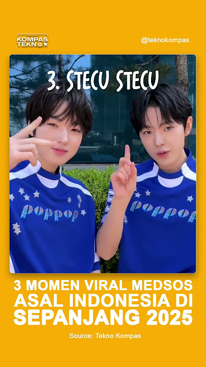 3 momen viral asal Indonesia sepanjang 2025