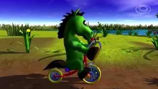 Video thumbnail of "Green Horse - Kids Songs & Nursery Rhymes"