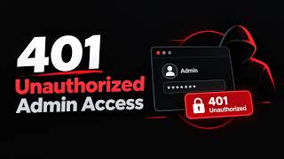 Download lagu 401 Unauthorized Admin Access | Live Target | Bug Bounty | Cyber security💲