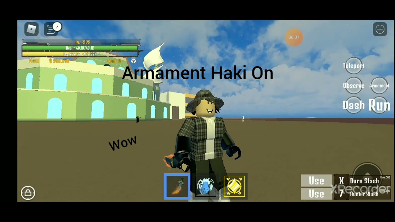 Adventure + Anubis Axe Showcase King Legacy