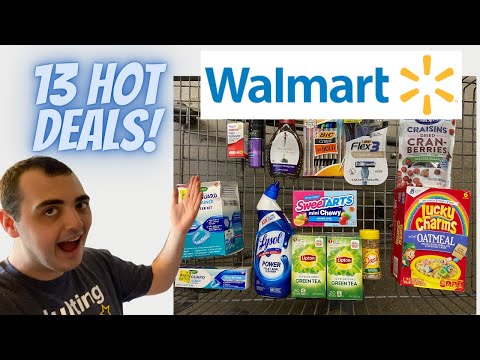 13 HOT WALMART COUPONING DEALS! ~ HITTING MY WEEKEND WARRIOR BONUS WITH THESE EPIC DEALS!