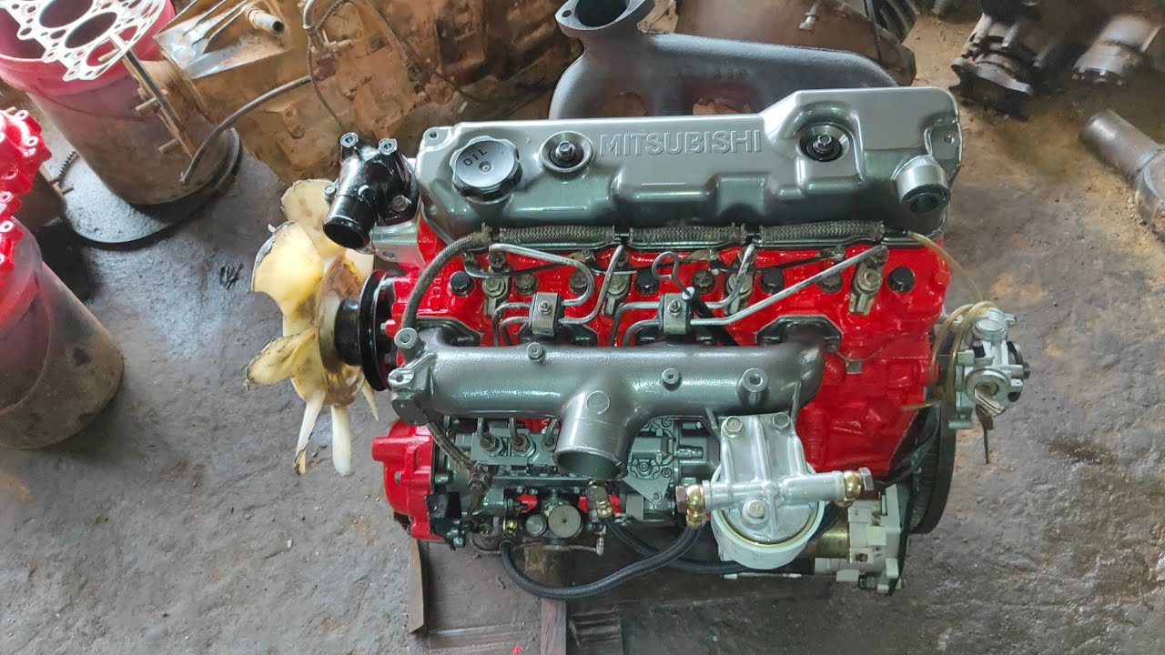 Mitsubishi Ex Singapura 4D33 | Suara Khas Fuso 190