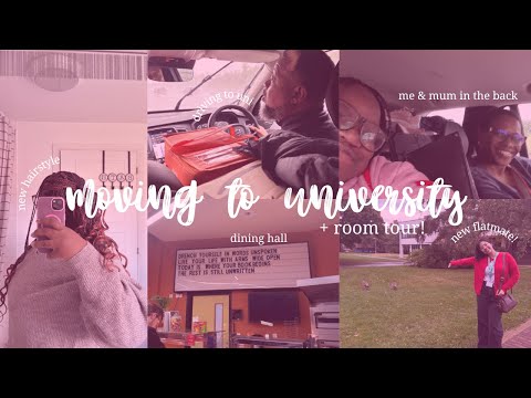 move into university with me 2024! | moving, first night, new flatmates, ensuite room tour