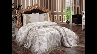 Çeyizdiyarı Miray 6 Parça Pike Takımı Bej