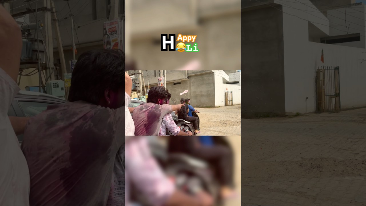 Swag Se Swagat 😂🌈| Holi Funny Moments | Happy Holi 2025