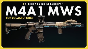 Tokyo Marui MWS Build Breakdown | Airsoft AR15 GBBR Custom Build【BLKFOX x PASSiVE SHOOT】