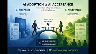 The "AI Chasm" - AI Adoption vs Acceptance