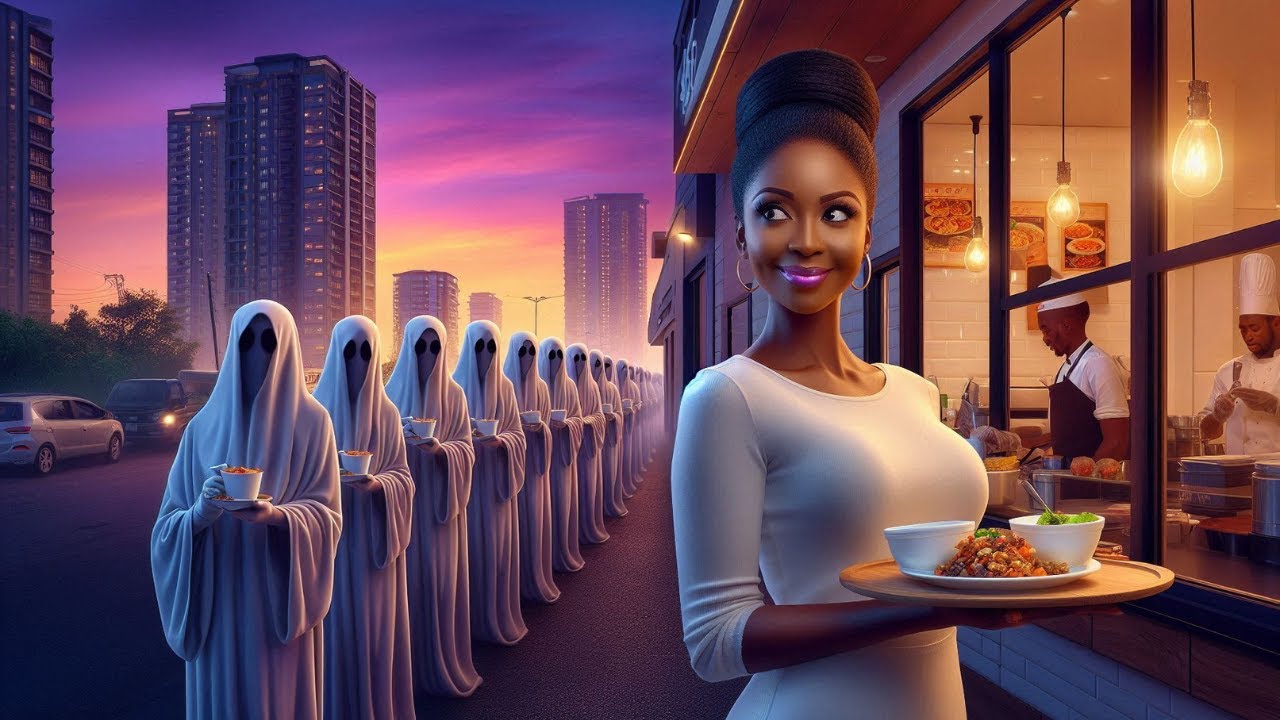 African Folktales | Her Duty Was to Sell Food to the Ghost