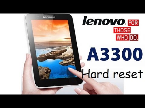 Hard reset Lenovo A3300   Сброс Lenovo A3300 ,  сброс до заводских. Хард ресет андроид