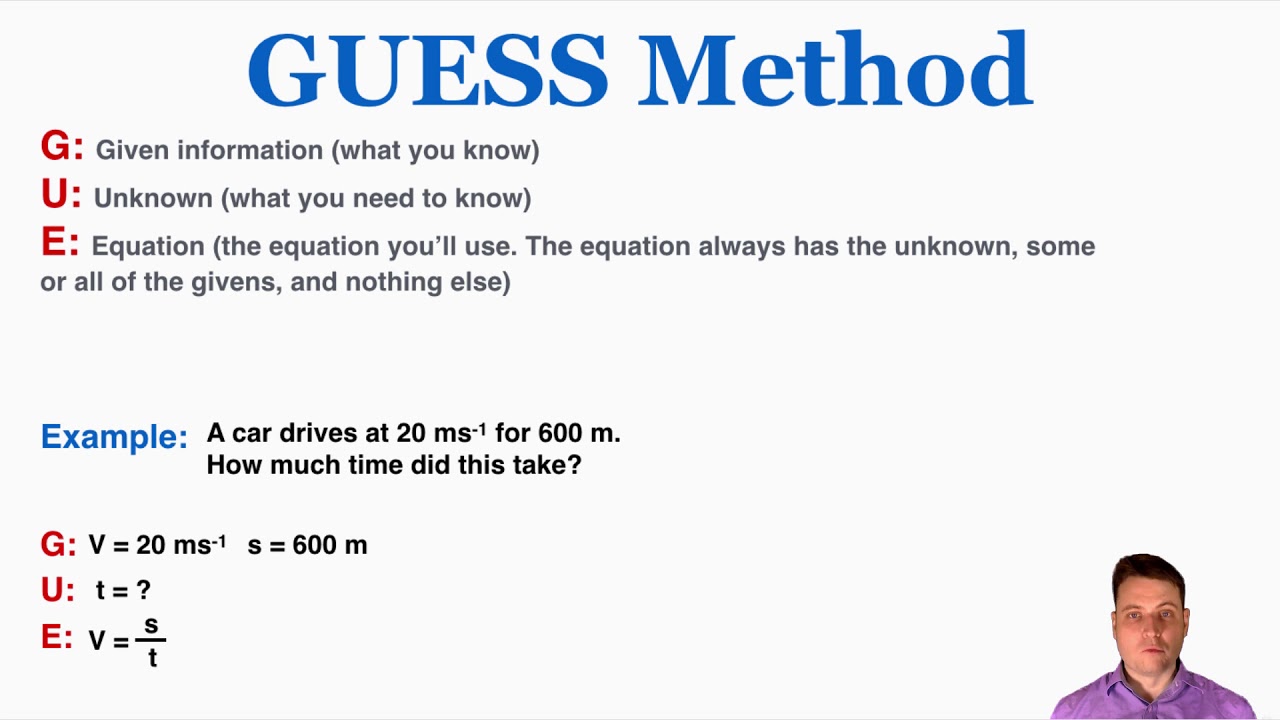 using-the-guess-method-to-solve-physics-problems-ib-physics-youtube