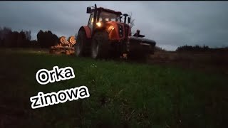 🔥Orka zimowa 2k22🔥 Ursus C-3150😱 Dźwięk Silnika #orka #ursus #pole screenshot 5