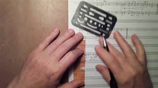 Music Copying by Hand