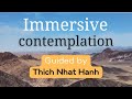 Cultivating calm and ease immersive contemplation guided by thich nhat hanh